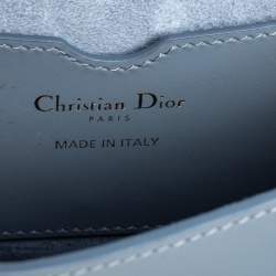 مملوكة مسبقًا Dior Dark Grey Leather Medium Bobby Shoulder Bag