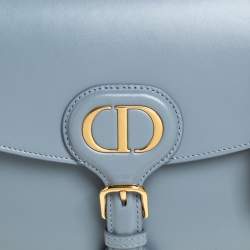 مملوكة مسبقًا Dior Dark Grey Leather Medium Bobby Shoulder Bag