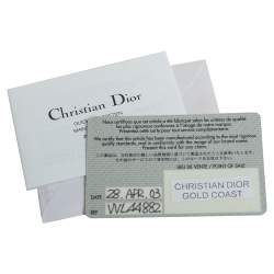 مملوكة مسبقًا حقيبة هوبو ديور أدميت إت سويد ي بيج وجلد