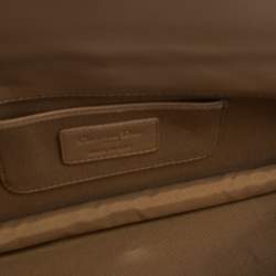 مملوكة مسبقًا محفظة ديور غطاء بطية جلد ايريدسنت كاناج بيج