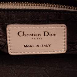 مملوكة مسبقًا حقيبة يد توتس ديور ليدي ديور ميني جلد وردي فاتح