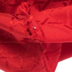 Pre Owned Dior Black Cannage Fabric Vintage Satchel