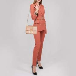 مملوكة مسبقًا Dior Beige Leather 30 Montaigne Shoulder Bag