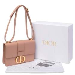 مملوكة مسبقًا Dior Beige Leather 30 Montaigne Shoulder Bag