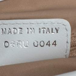 Pre Owned Dior White Diorissimo Canvas Shopping Tote