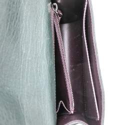 Dior Green Embellished Leather Diorama Club Shoulder Bag