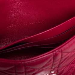 Pre Owned حقيبة كلتش ديور سلسلة نيو لوك جلد كاناج بيج لامع