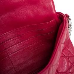 Pre Owned حقيبة كلتش ديور سلسلة نيو لوك جلد كاناج بيج لامع