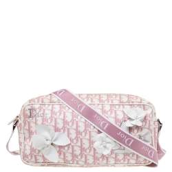 Christian Dior Shoulder Bag Authentic Girly Pink Trotter No.1 