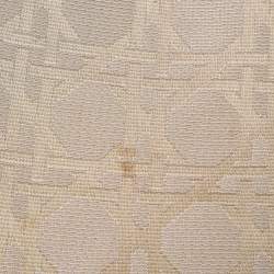 Pre Owned Dior Beige Cannage Canvas and Leather Lady Dior Hobo