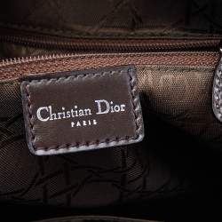مملوكة مسبقًا Dior Dark Brown Leather Malice Tote