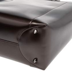 مملوكة مسبقًا Dior Dark Brown Leather Malice Tote