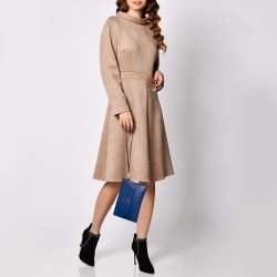 Pre Owned Dior Two Tone Blue Leather Wristlet Pouch