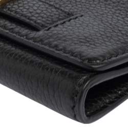 Pre Owned Dior Black Leather J'Adior Croisiere Wallet on Chain