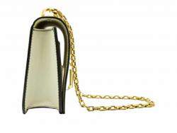 مملوكة مسبقًا Dior White Leather Small J'adior Shoulder Bag