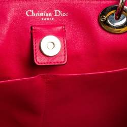 Pre Owned حقيبة يد توتس ديور ديوريسيمو شوبرجلد أزرق كبيرة 