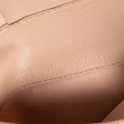 Dior Beige Leather Diorama Trifold Wallet