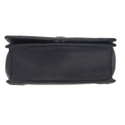 Dior Black Leather Medium Diorama Flap Shoulder Bag