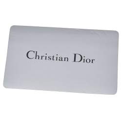 Pre Owned Dior Red Cannage Patent Leather Lady Dior Zip Around Wallet