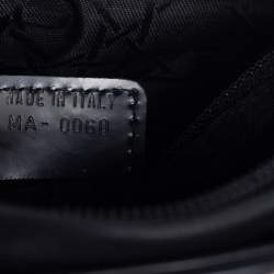 Pre Owned Dior Tricolor Patent Leather and Calf Hair Lady Dior Tote