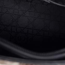 Pre Owned Dior Tricolor Patent Leather and Calf Hair Lady Dior Tote