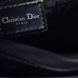 Pre Owned Dior Tricolor Patent Leather and Calf Hair Lady Dior Tote