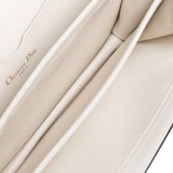 Pre Owned Dior Cream Leather "Le Soleil" Tarot Pouch