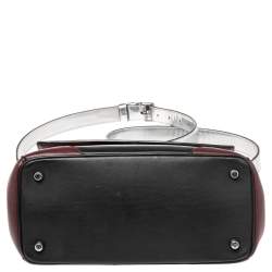 Pre Owned Dior Multicolor Leather Small Be Dior Flap Top Handle Bag