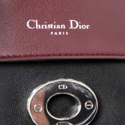 Pre Owned Dior Multicolor Leather Small Be Dior Flap Top Handle Bag