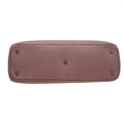 Pre Owned Dior Light Brown Leather Large Diorissimo Shopper Tote