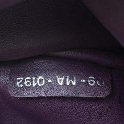 Pre Owned Dior Light Brown Leather Large Diorissimo Shopper Tote