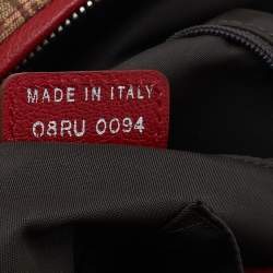 Pre Owned Dior Mulitcolor Trotter Canvas And Leather Rasta Bowler Bag