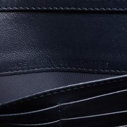 مملوكة مسبقًا محفظة بسلسلة ديور كرويزير جلد لامع ميكروكاناج ذهبي ميتاليك 