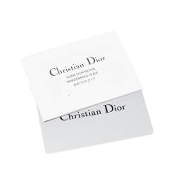 Pre Owned Dior Beige Diorissimo Canvas And Leather Floral Embroidered Trotter Satchel