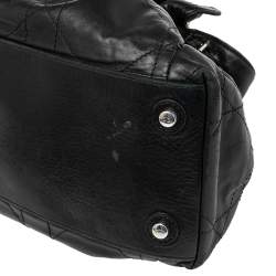 Dior Black Cannage Leather Le Trente Hobo