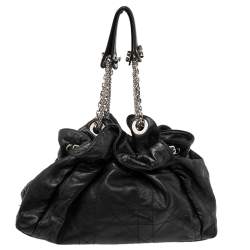 Dior Black Cannage Leather Le Trente Hobo