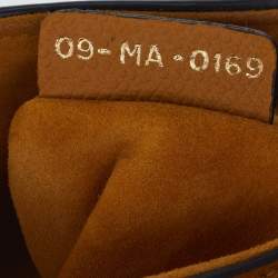 Pre Owned Dior Mustard Yellow Leather Saddle Bag