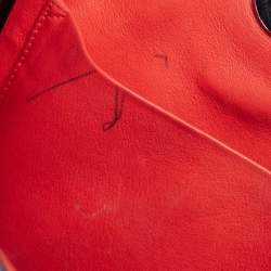 Pre Owned Dior Blue Grained Leather Medium Diorissimo Shopper Tote