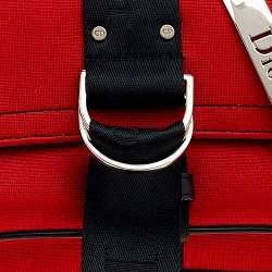 Pre Owned حقيبة كتف ديور هاردكور قماش أحمر / أسود