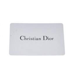 Pre Owned Dior Black Leather Medium Diorever Bag