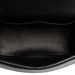 Pre Owned Dior Black Leather Medium Be Dior Top Handle Bag