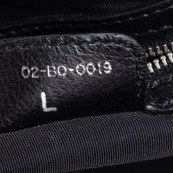 Pre Owned Dior Black Cannage Leather Le Trente Hobo