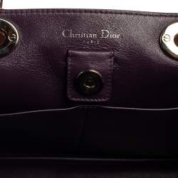 Pre Owned Dior Old Rose Leather Medium Diorissimo Shopper Tote