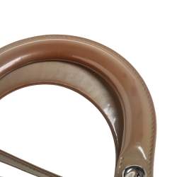 Pre Owned Dior Beige Cannage Patent Leather Large Lady Dior Tote