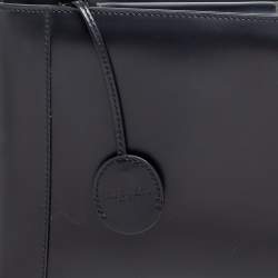 Pre Owned Dior Black Leather Malice Tote