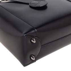 Pre Owned Dior Black Leather Malice Tote