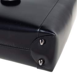 Pre Owned Dior Black Leather Malice Tote