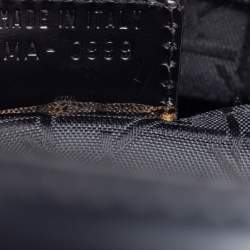 Pre Owned Dior Black Leather Malice Tote