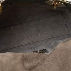 مملوكة مسبقًا Dior Beige/Gold Python Mini Lady Dior Chain Tote