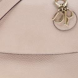 Pre Owned Dior Beige Leather Mini Be Dior Flap Bag
